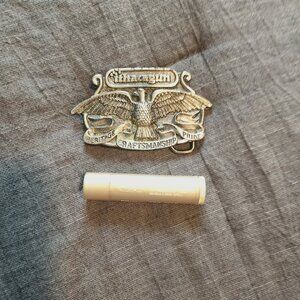 Vintage Ithaca Gun Company Belt Buckle